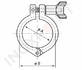 Хомут CLAMP нержавеющий Dn 65-80  (70-76,1 мм) AISI 304, DIN/SMS